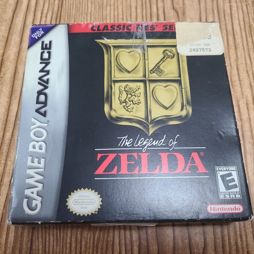 The Legend of Zelda Gameboy Advance game (complete)